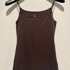 GAP Chocolate Brown Tank Top